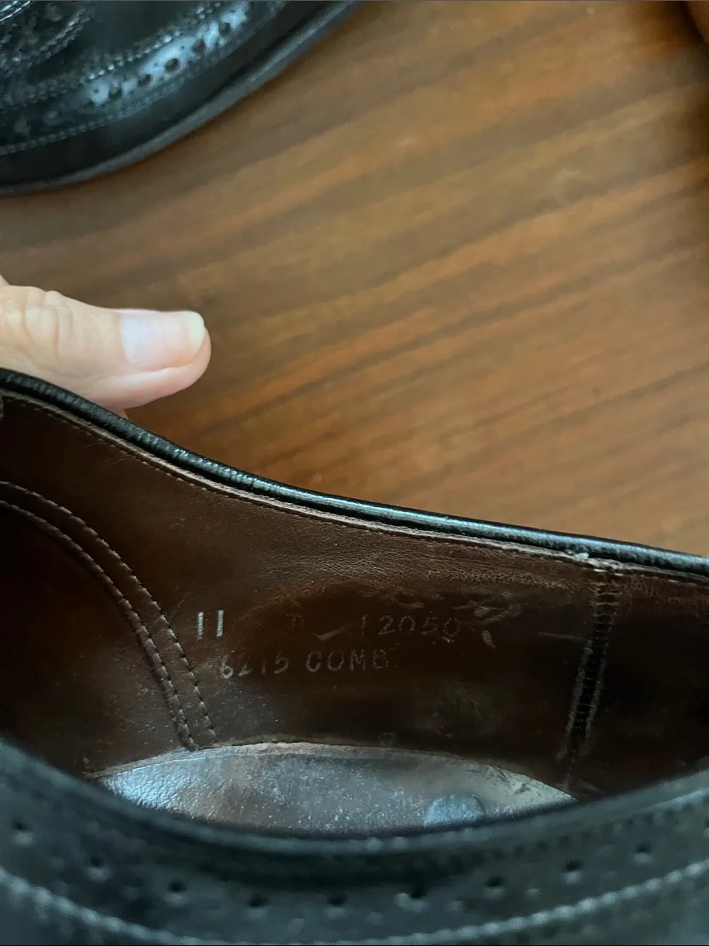 Florsheim Black Brogue Wingtip Oxfords